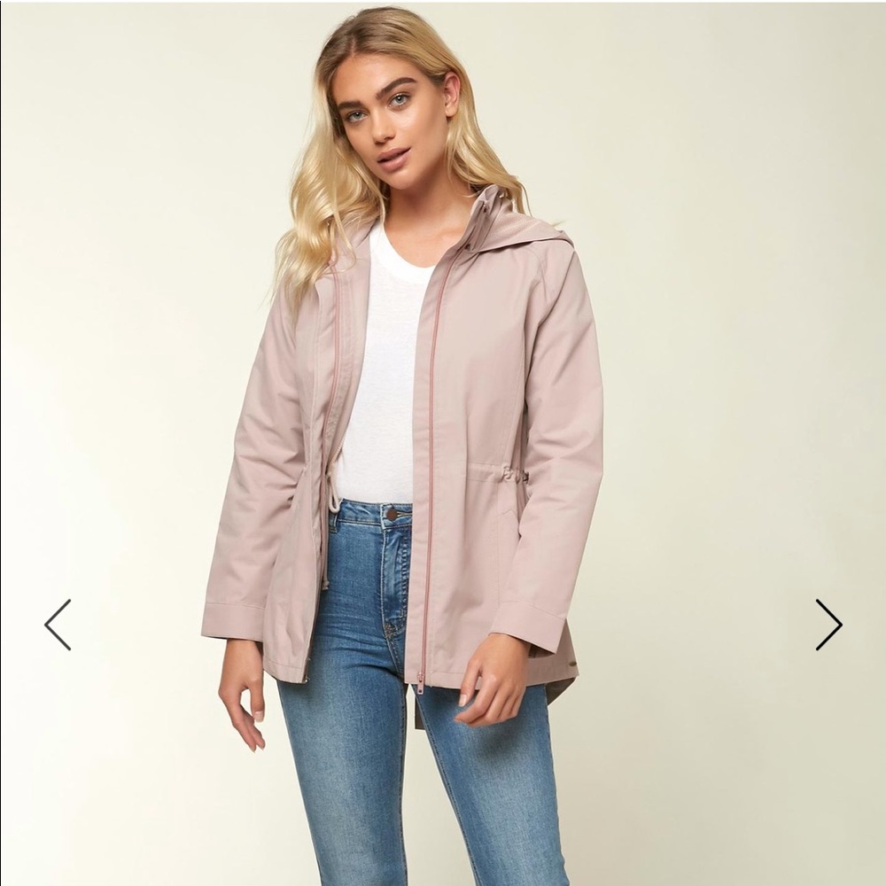 NWOT NUDE RAIN JACKET - Picture 1 of 16